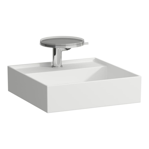 Раковина Laufen Kartell 46 см 8.1533.1.757.111.1 накладная цвет белый матовый