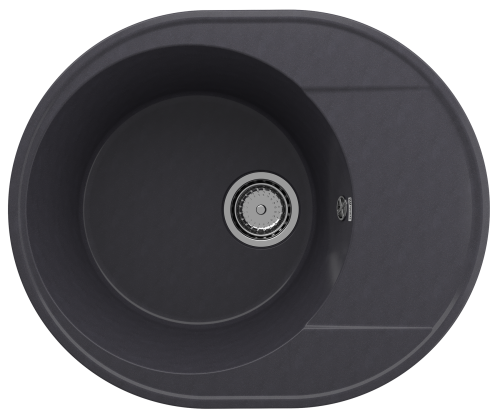 Кухонная мойка Ulgran Quartz Nora 585-08 58,5х48,5 цвет космос