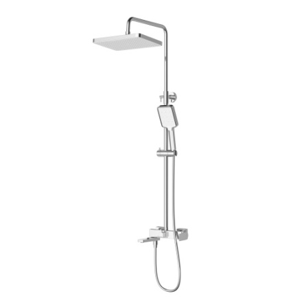 Душевая стойка BelBagno ARDENTE ARDENTE-VSCM-CRM настенная хром