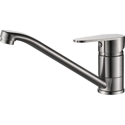 Смеситель для кухни Haiba HB802 HB42802 на мойку нержавеющая сталь