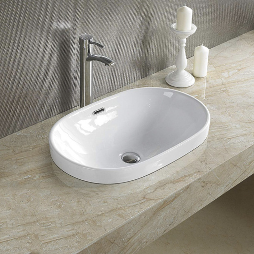 Раковина Melana 61 см 320334-805 встраиваемая цвет белый