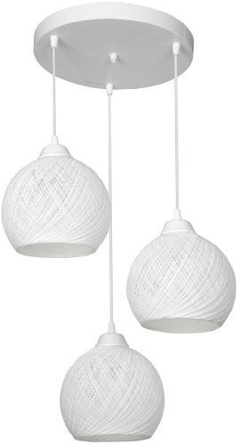 Светильник подвесной Toplight Lizbeth (Лизбетх) TL1612R-03WH