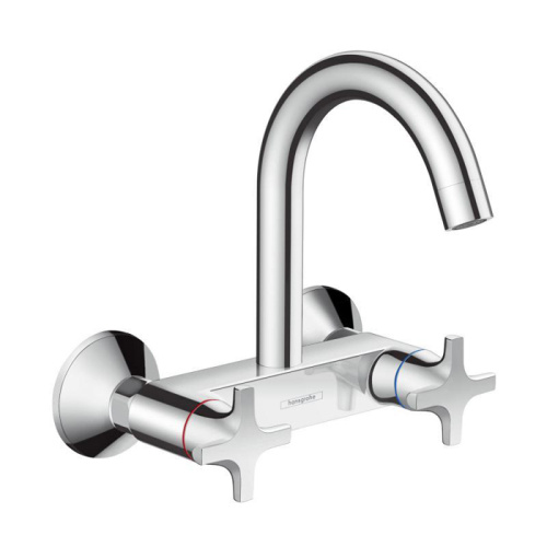 Смеситель для кухни Hansgrohe Logis Classic 71286000 настенный хром