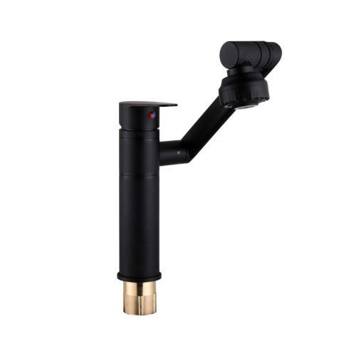 Смеситель для кухни Fashun A4017-7 на мойку черный