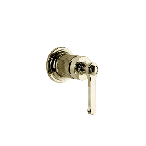 Смеситель для душа Gessi Venti20 65131#710 встраиваемый в стену латунь (внешняя часть)