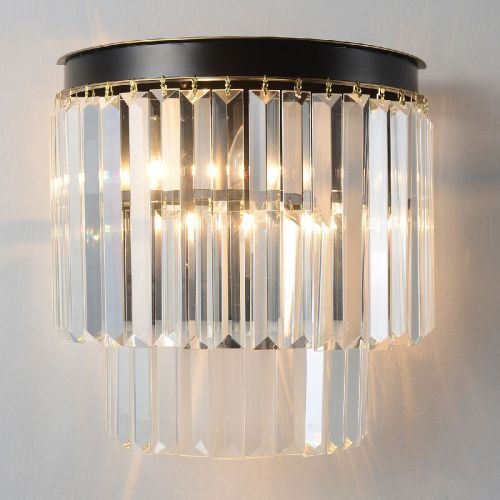 Светильник настенный Crystal Lux Maxime (Максиме) MAXIME AP2 BLACK