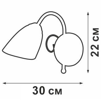 Бра Vitaluce V3715 V3715/1A - фото 4