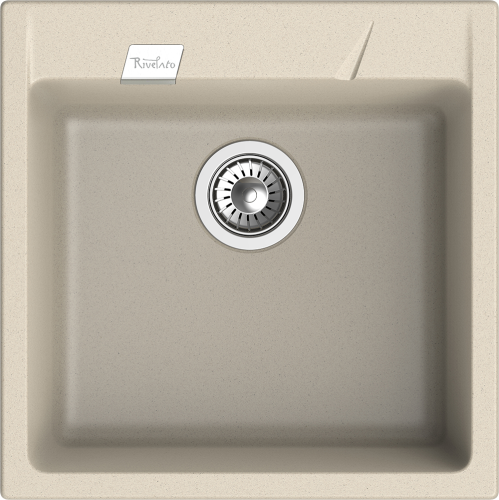 Кухонная мойка Rivelato RAUM RM-50 beige scuro 50х51 цвет темно-бежевый
