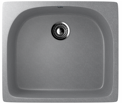 Кухонная мойка Ulgran Classic U-408-342 59х51 цвет графит