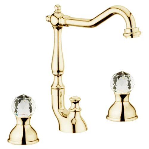 Смеситель Webert Karenina KA750202010 на раковину золото