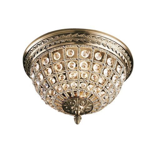 Светильник потолочный Delight Collection 19th c. Casbah (19тх ц. Цасбах) KR0108W-2 antique brass