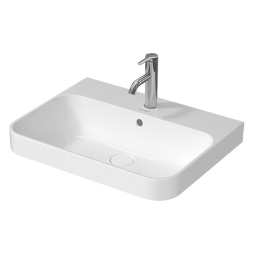 Раковина Duravit Happy D.2 Plus 60 см 2360600000 накладная цвет белый