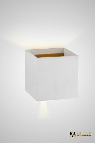 Светильник настенный AM Group Am11 AM113-2X5W WH+GL