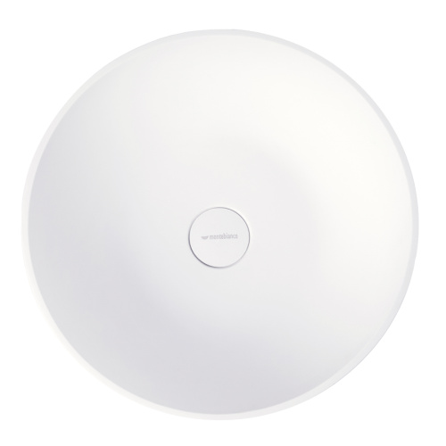 Раковина из искусственного камня MonteBianco Nemi 390 20141 50х36 встраиваемая цвет белый матовый без отверстий под смеситель