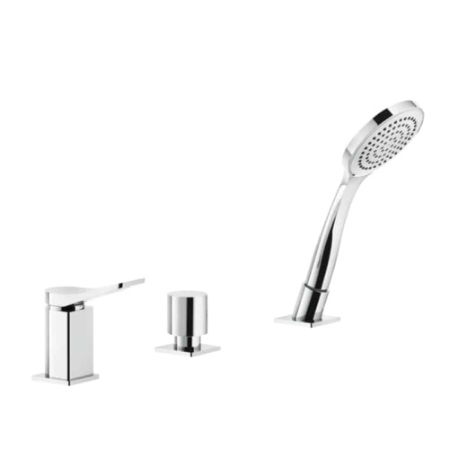 Смеситель Gessi Rilievo 59043#031 на борт ванны хром