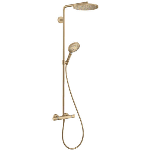 Душевая стойка Hansgrohe Raindance 27633140 настенная бронза