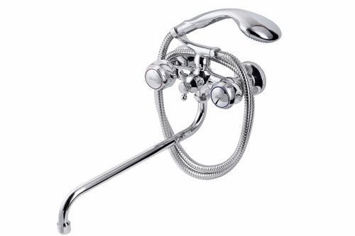 Смеситель для ванны и душа FAUZT FZs-317-39 настенный хром