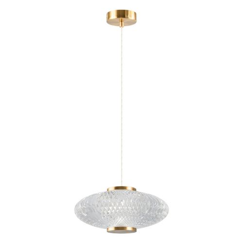 Светильник подвесной Crystal Lux Carazon (Царазон) CARAZON SP1 BRASS