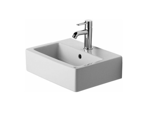 Раковина Duravit Vero 45 см 704450000 подвесная цвет белый
