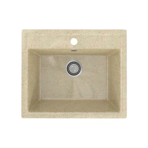 Кухонная мойка Maretti KT565-BE 57х50 цвет бежевый поверхность матовая