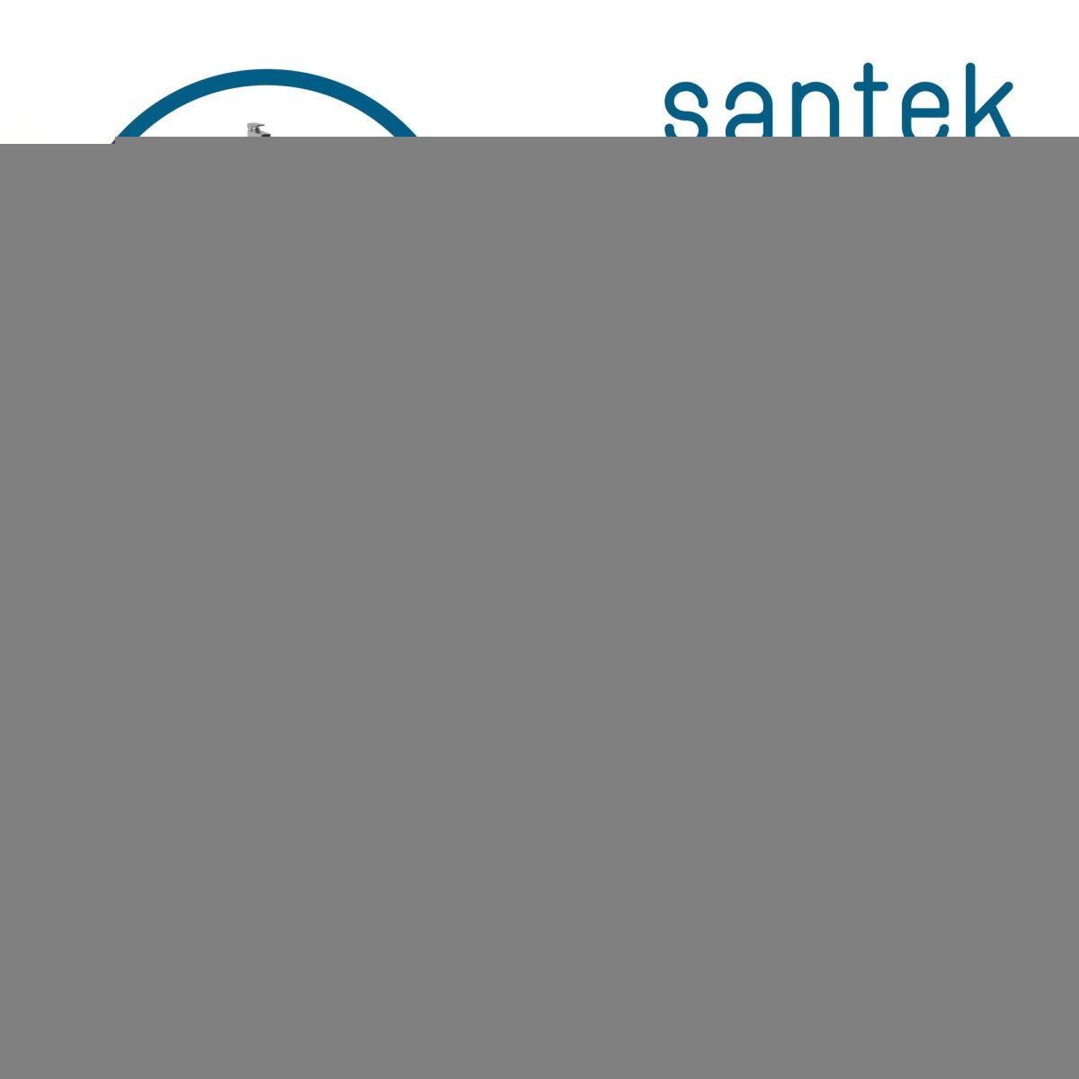 Раковина из сантехнического фарфора Santek Стелла WH110174 70х50 накладная цвет белый