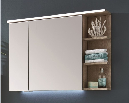 Зеркало-шкаф Puris Purefaction SET42901R(161) 90х15х66 подвесной цвет белый