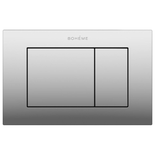 Клавиша смыва механическая Boheme 650/2-CR цвет хром