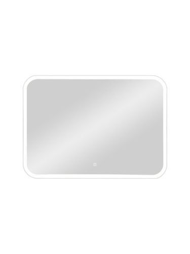 Зеркало в ванную Continent Demure ЗЛП244 100х70 цвет белый