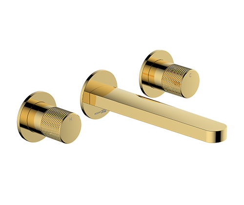 Смеситель WasserKRAFT Ems 7600 7645 встраиваемый золото