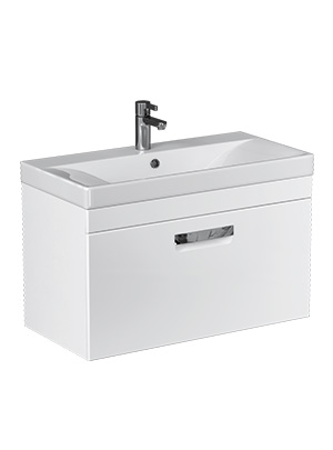 Тумба под раковину Velvex ESTEA tpEST.80.1Y.233 79х45х45 подвесная цвет белый