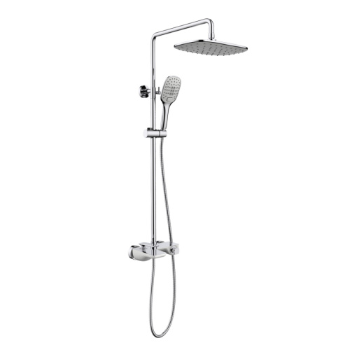 Душевая стойка Timo Tetra-thermo SX-0169/00 настенная цвет хром/белый глянцевый Душевая стойка Timo Tetra-thermo SX-0169/00 настенная цвет хром/белый глянцевый