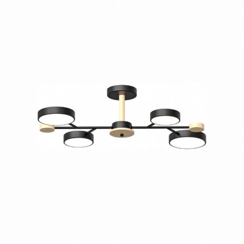 Люстра на штанге LED4U L3213-670 BK
