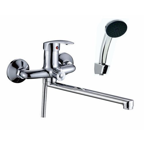 Смеситель для ванны D-Lin D146301 настенный хром
