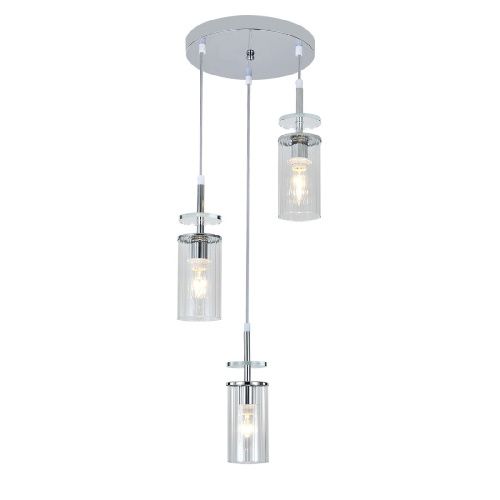 Светильник подвесной Escada Avolto (Аволто) 10191/3 Chrome
