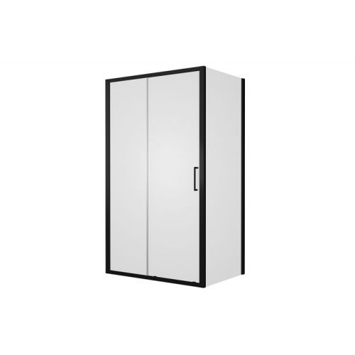 Душевой уголок Bravat Blackline BS120.3101B 120х80 стекло прозрачное профиль черный без поддона