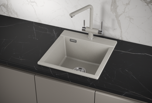 Кухонная мойка Granula 4701 БАЗАЛЬТ 47х50 цвет серый