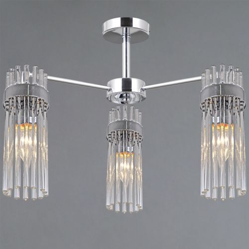 Люстра на штанге Illumico IL0761-3CSQ-25 CR GENOA
