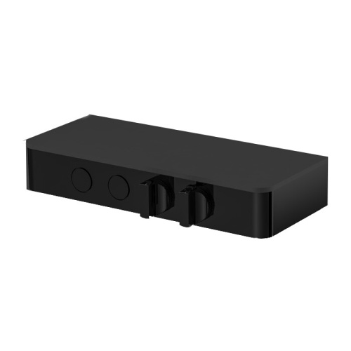 Смеситель Fima Carlo Frattini Switch F5940NS настенный встраиваемый черный матовый