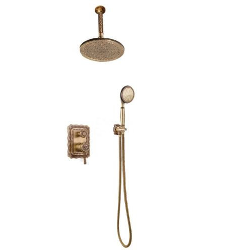 Душевая система Bronze de Luxe 10138/1R встраиваемая в стену цвет бронза