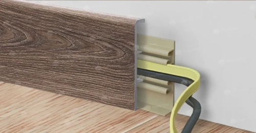 Напольный плинтус Alpine Floor Rico Concept RC 80106 Дуб фисташковый