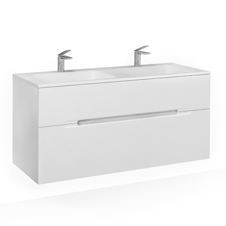 Тумба под раковину Jorno MODUL Mоl.01.122/P/W 121,6х45х58