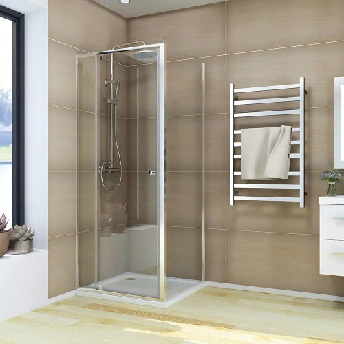 Душевой уголок Veconi Rovigo RV026-110100-01-C8 110х100 стекло прозрачное профиль хром без поддона