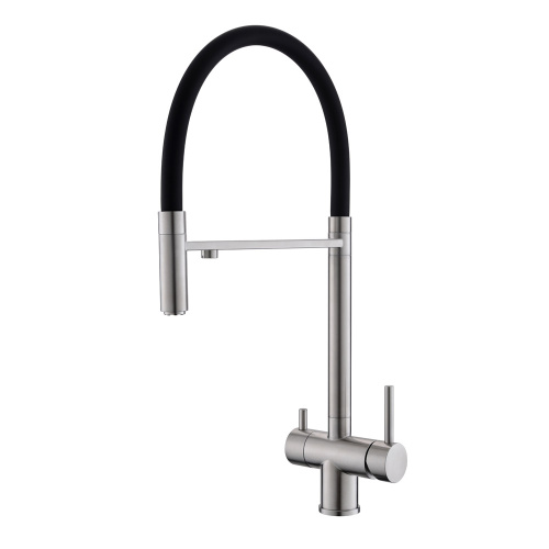 Смеситель для кухни WesnaArt Eko EKO05-160 на раковину сатин