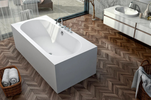 Ванна из искусственного камня Kolpa-San ATYS 622830 180х85 отдельностоящая овальная с ножками