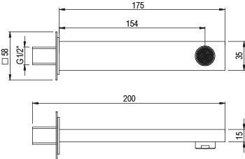 Душевой комплект AQG Alpha 19ALPEC32209 настенный - фото 5