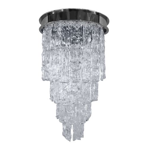 Люстра потолочная Delight Collection 85339 chrome/clear