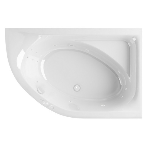Ванна гидромассажная Excellent AQUARELLA WAEX.ARP15.SMART.WH 150х100  асимметричная