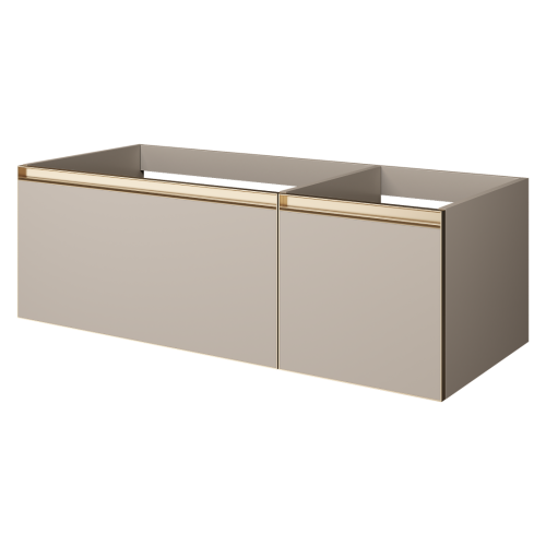 Тумба под раковину Armadi Art Quatro 790-M2-120-D-MG 120х50х40 подвесная цвет бежевый