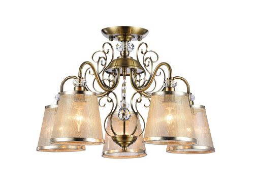 Светильник потолочный Freya Driana FR2405-PL-05-BZ