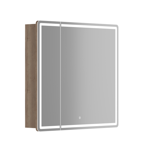 Зеркало-шкаф Sancos Mirror MI80EG 79х15х74 настенный цвет дуб галифакс натуральный Зеркало-шкаф Sancos Mirror MI80EG 79х15х74 настенный цвет дуб галифакс натуральный